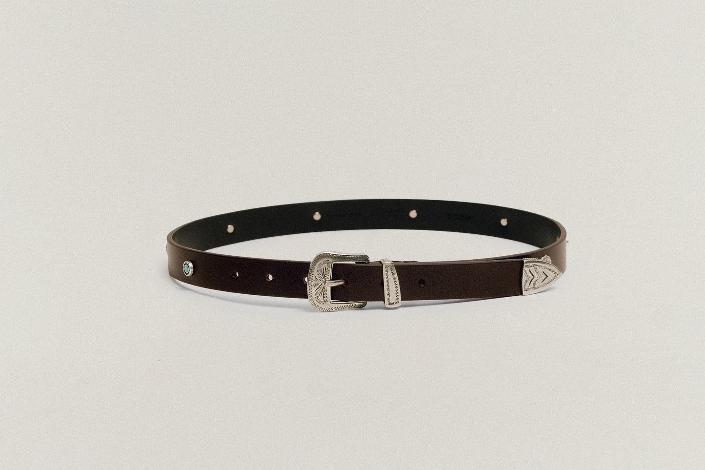 CEINTURE GRAVÉE BROWN