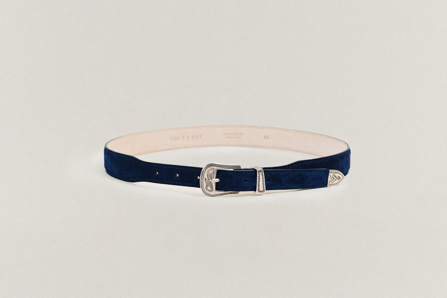 CEINTURE GRAVÉE NAVY