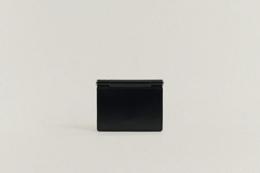 PORTE CARTES DE VISITE PAUMELLE BLACK / NATURAL