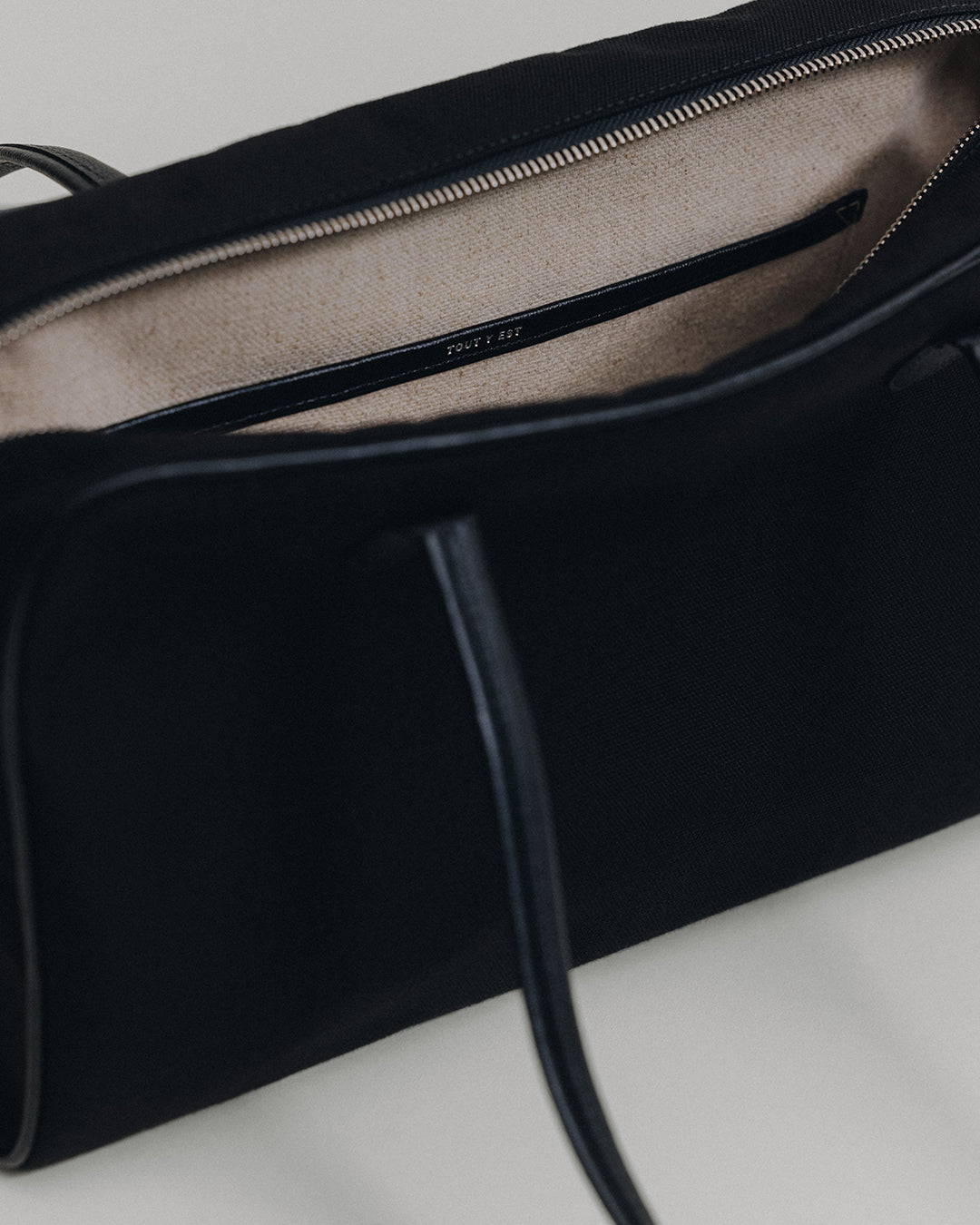 SAC LOQUET TOILE BLACK