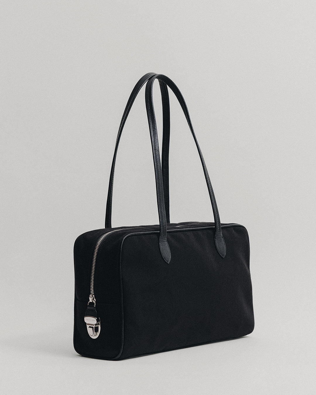 SAC LOQUET TOILE BLACK
