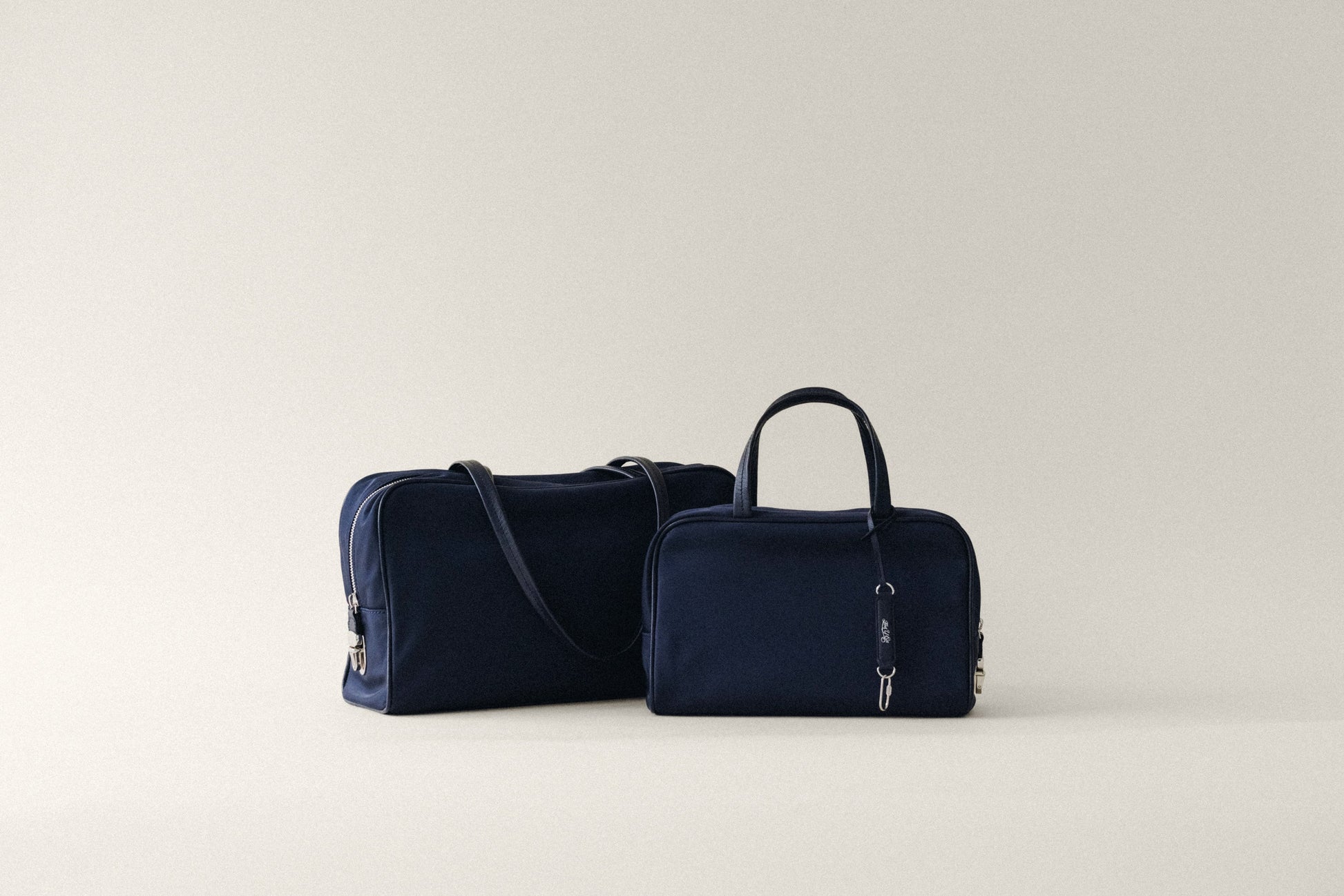 SAC LOQUET TOILE SMALL NAVY