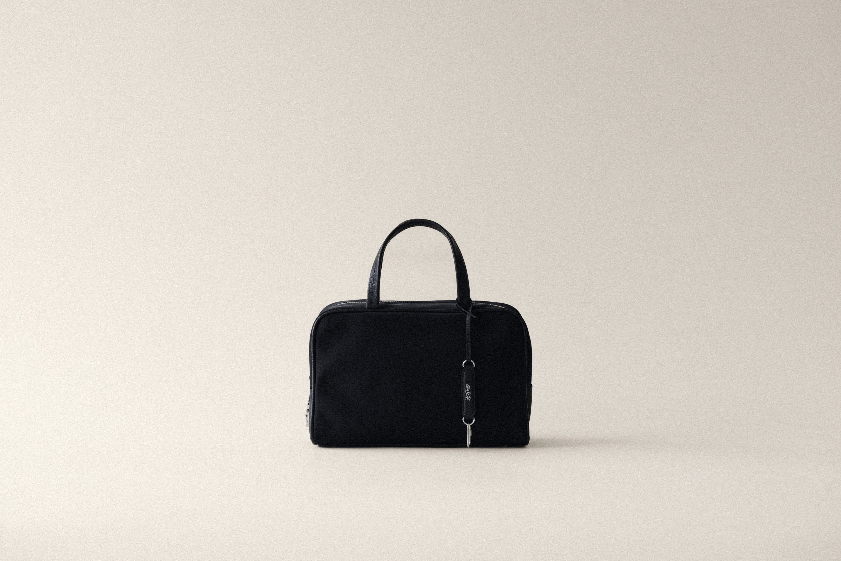 SAC LOQUET TOILE SMALL BLACK