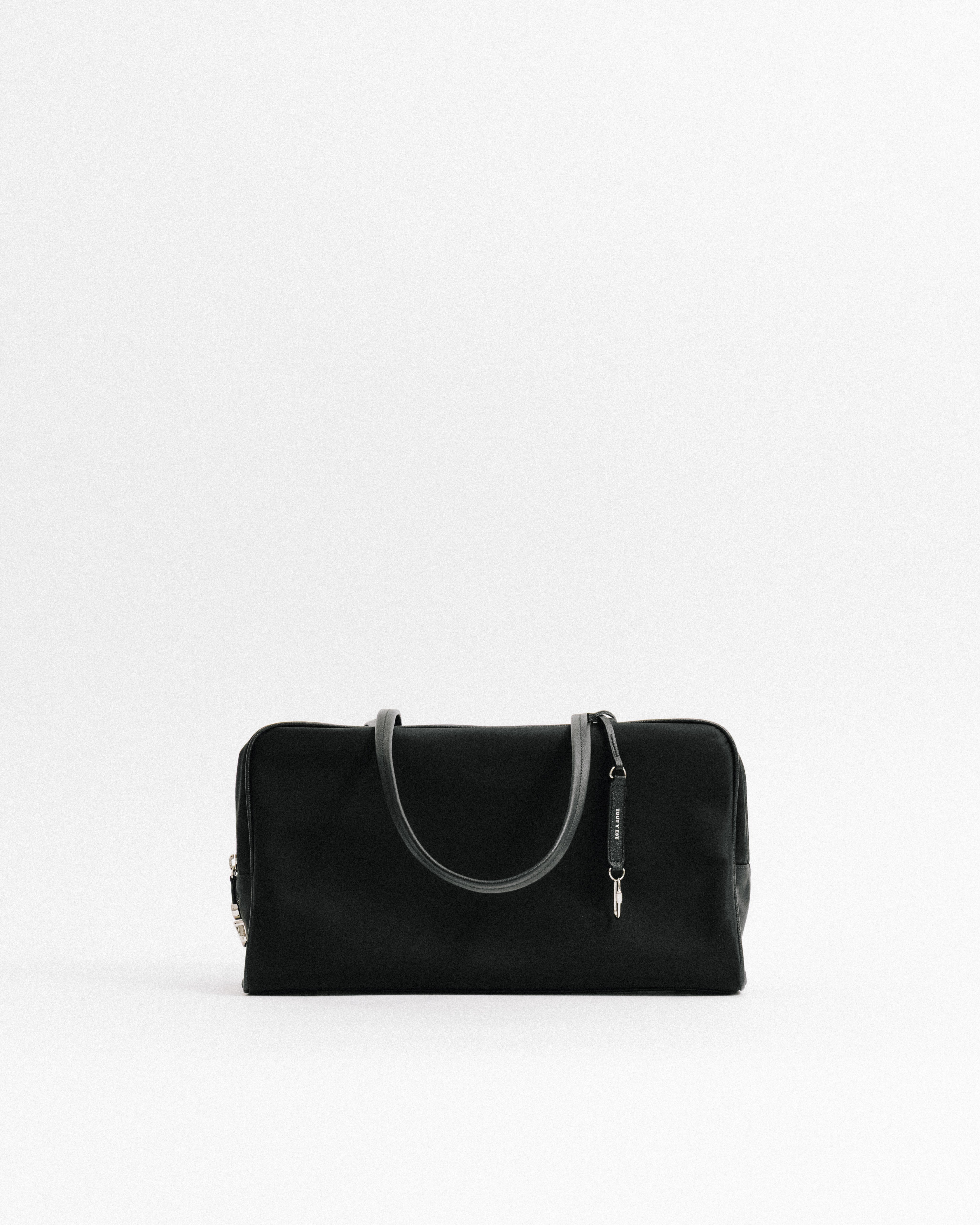 トゥティエ tout y est SAC LOQUET NYLON ブラック SAC LOQUET NYLON BLACK – TOUT Y EST EN