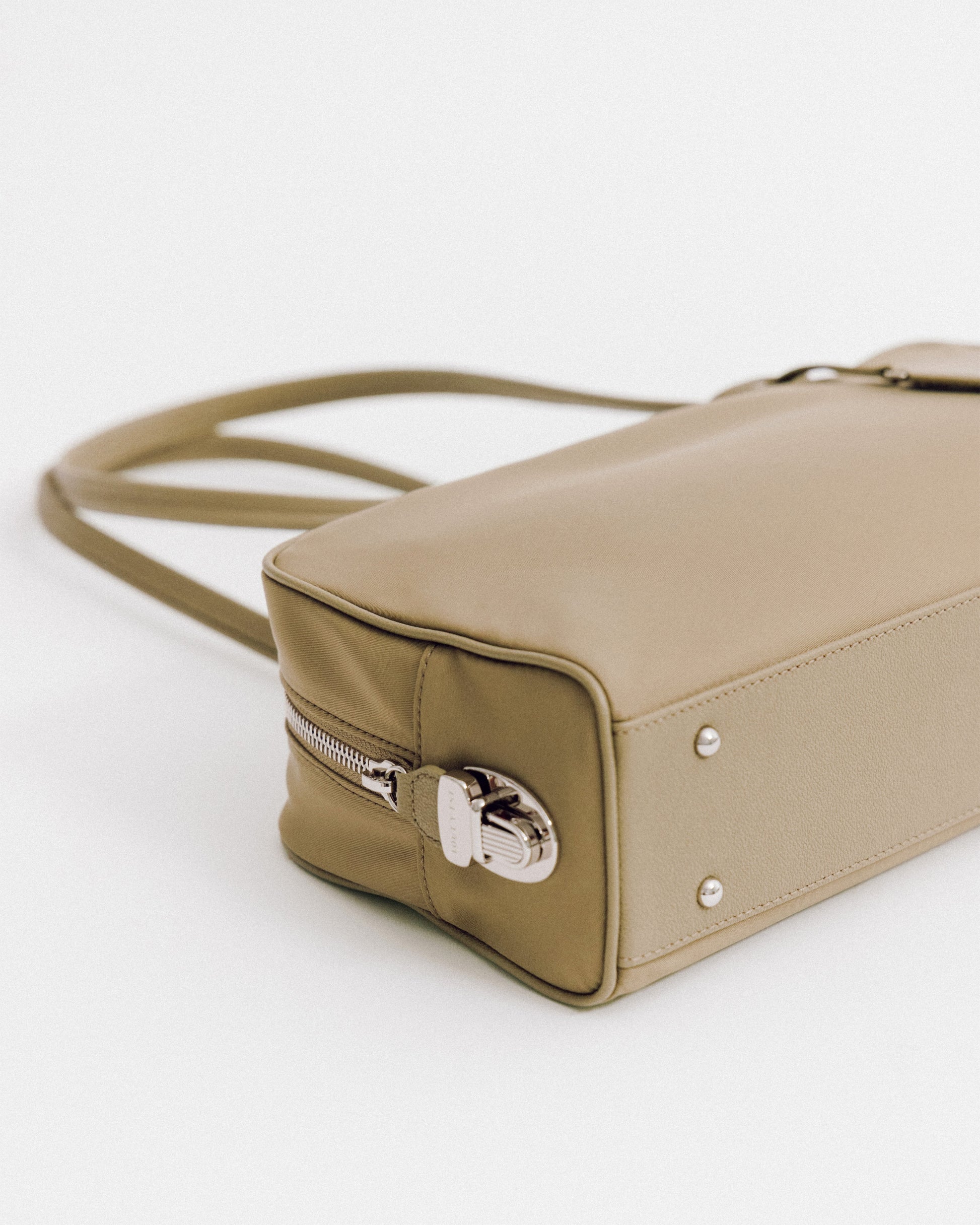 SAC LOQUET NYLON SMALL BEIGE