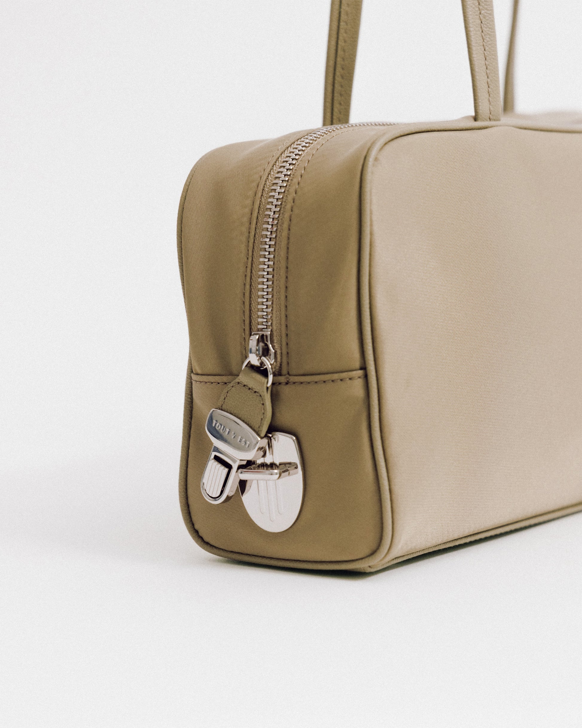 SAC LOQUET NYLON SMALL BEIGE