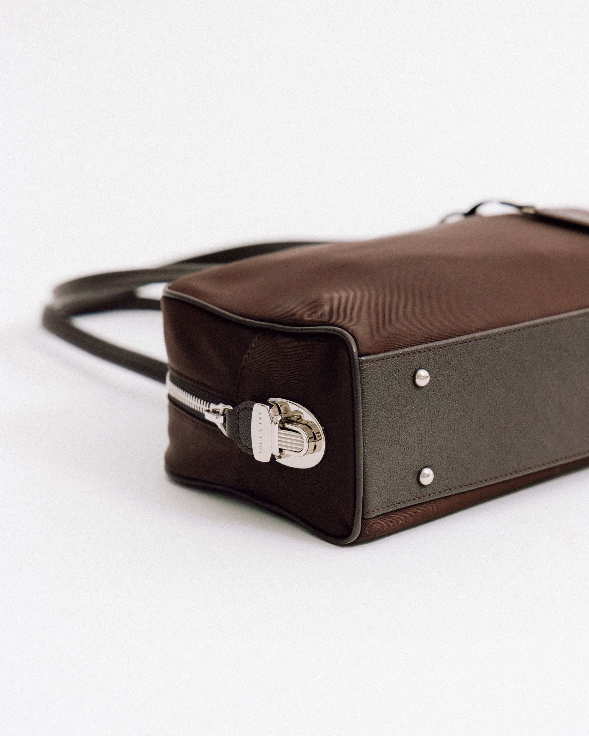 SAC LOQUET NYLON SMALL BROWN