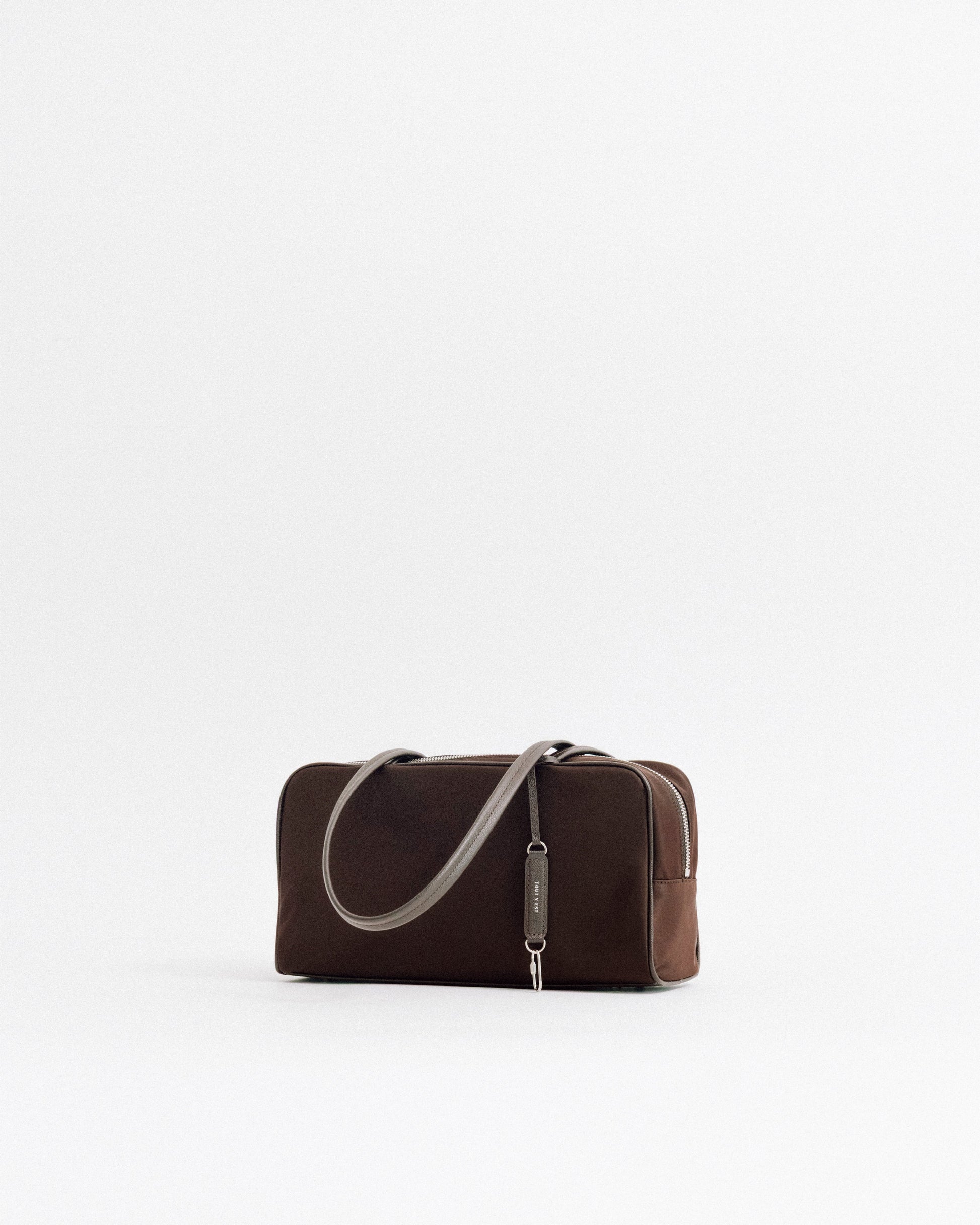SAC LOQUET NYLON SMALL BROWN