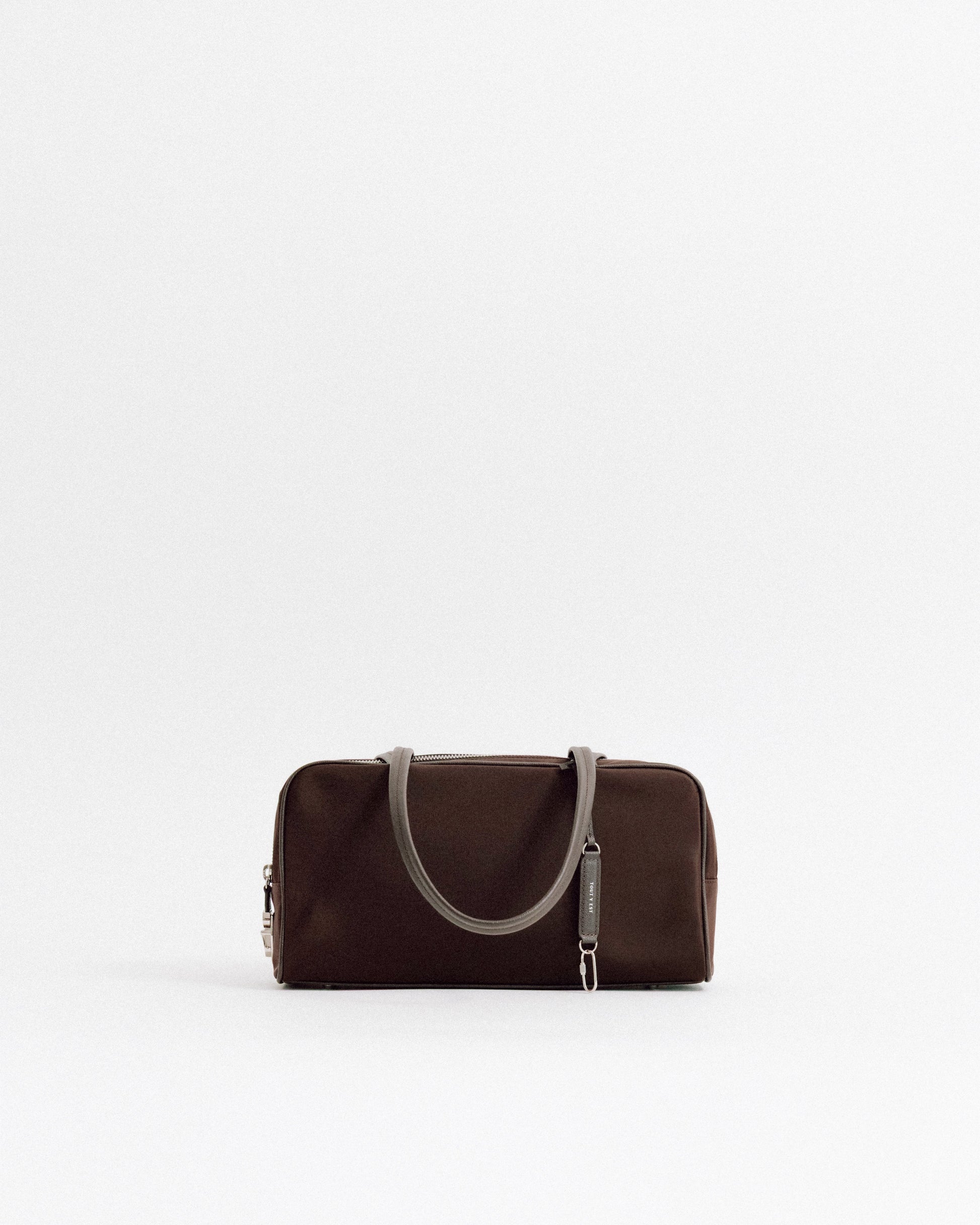 SAC LOQUET NYLON SMALL BROWN