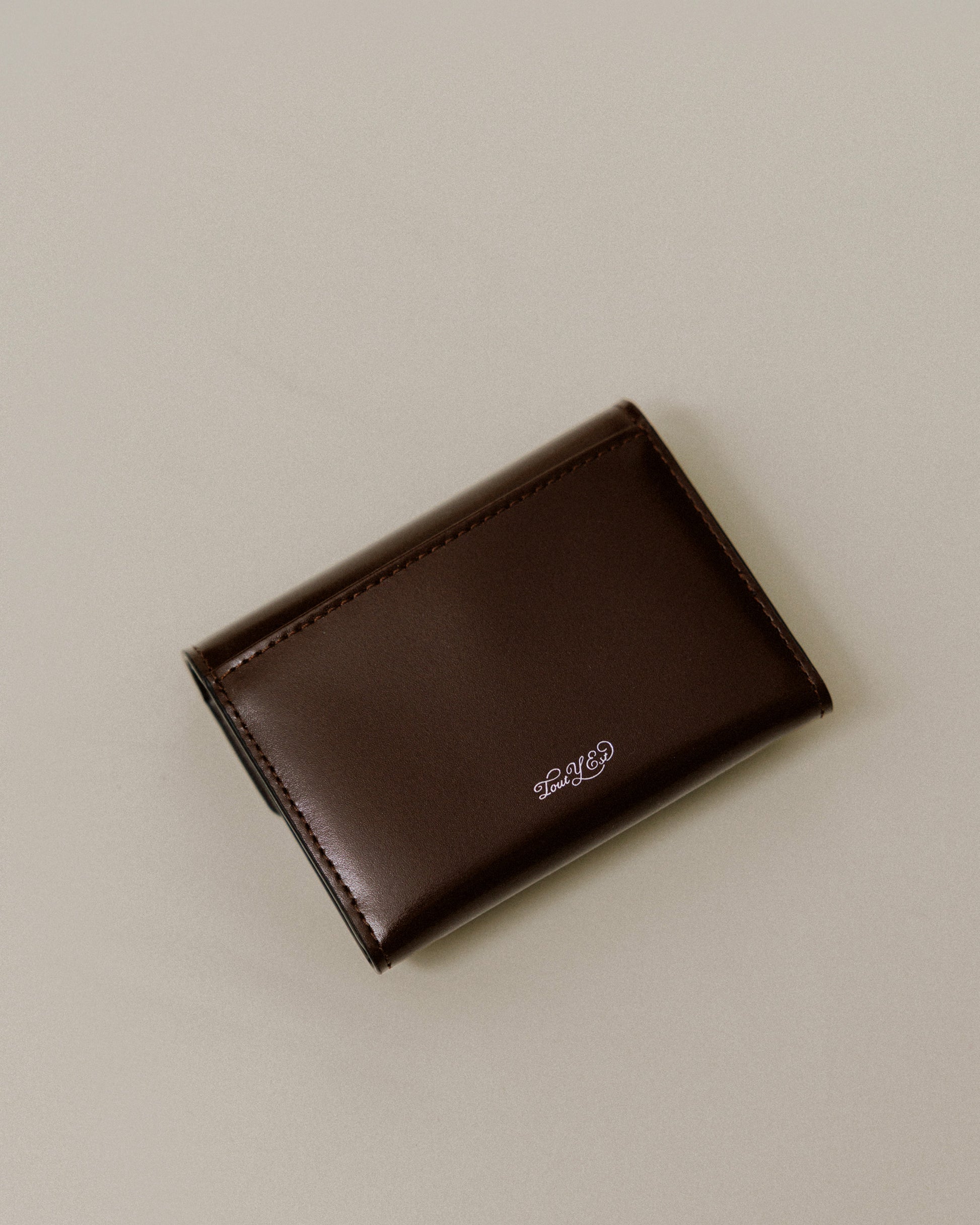 PORTE CARTES LOQUET BROWN
