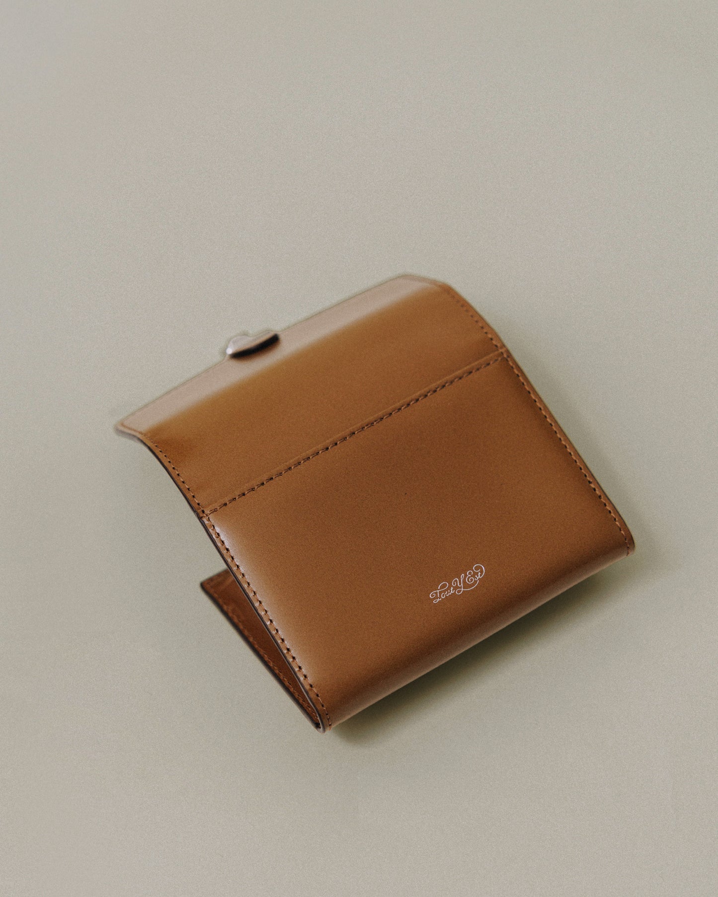 PORTE CARTES LOQUET CARAMEL