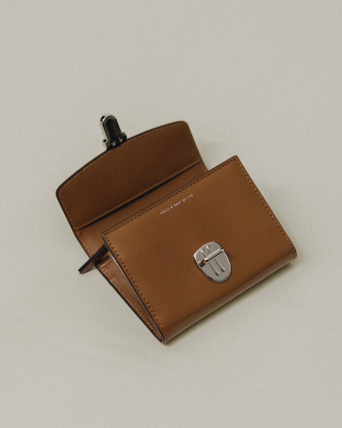 PORTE CARTES LOQUET CARAMEL