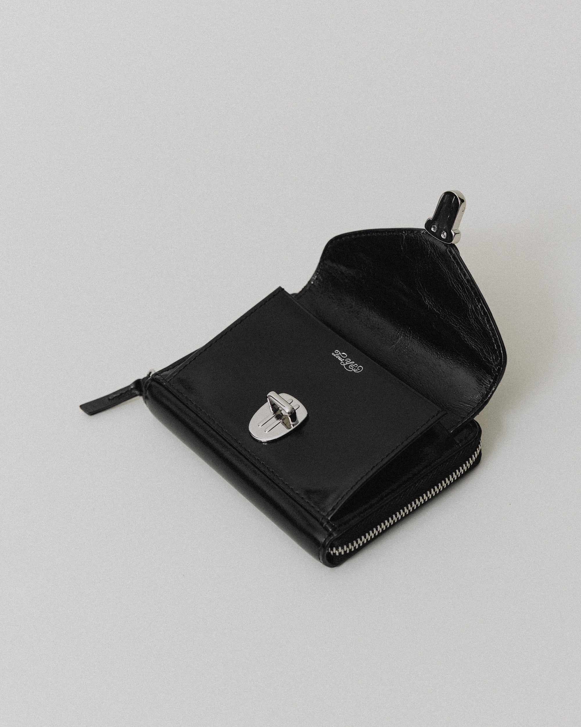PORTE CARTES LOQUET ZIPPÉ BLACK – TOUT Y EST EN
