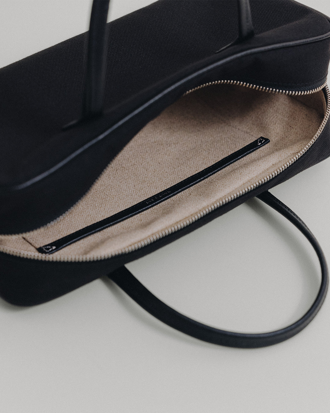 SAC LOQUET TOILE SMALL BLACK