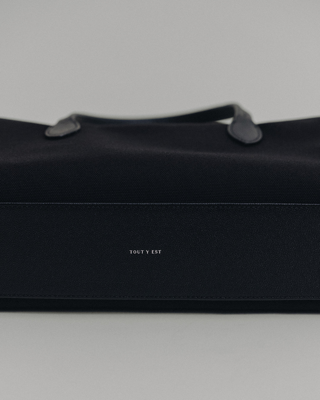 SAC LOQUET TOILE SMALL BLACK