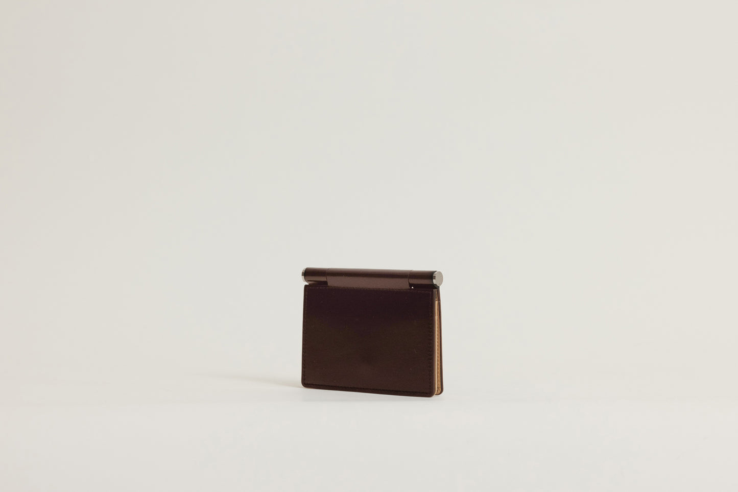 PORTE CARTES DE VISITE PAUMELLE BROWN / NATURAL
