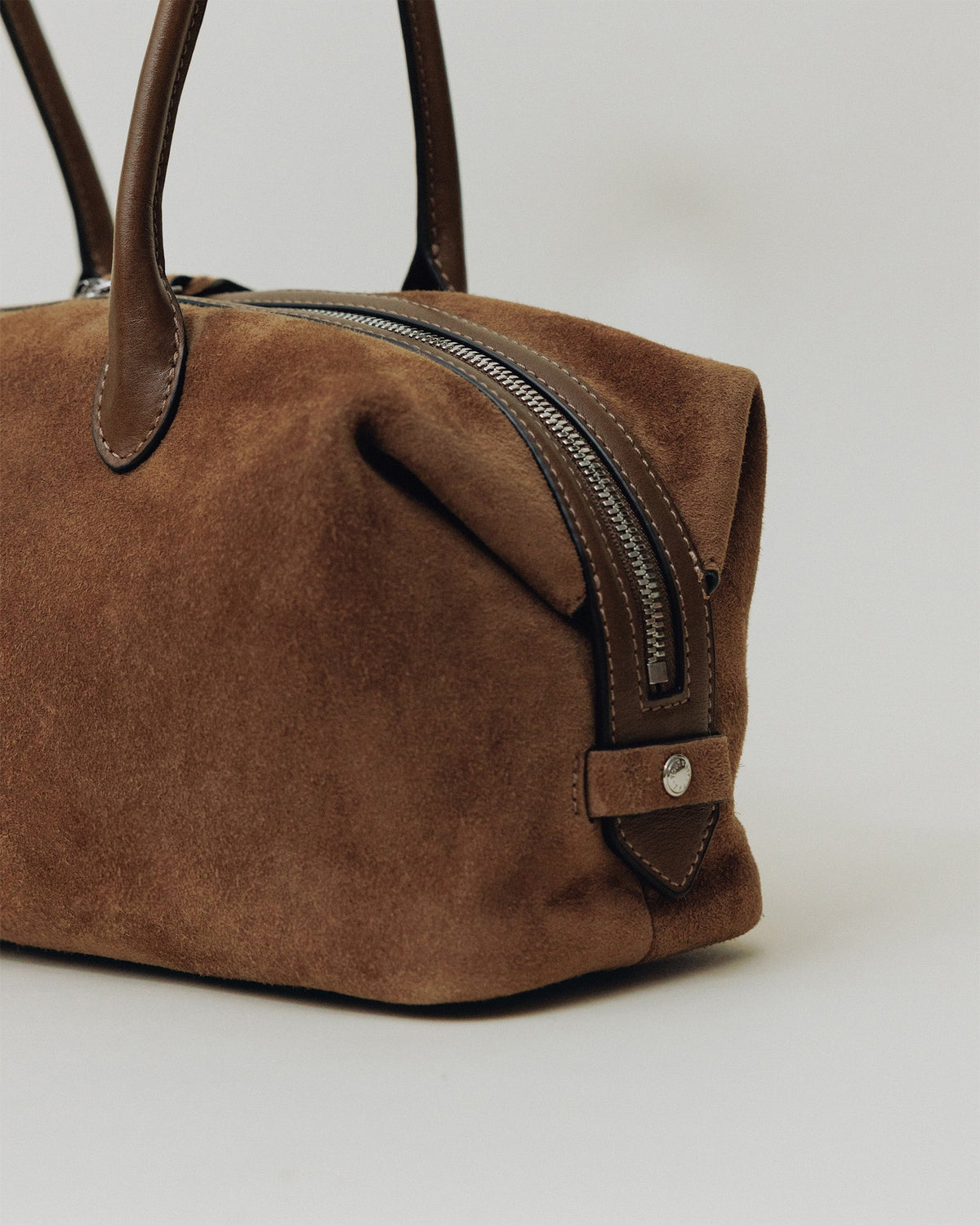 SAC PATTE SMALL SUEDE CAMEL