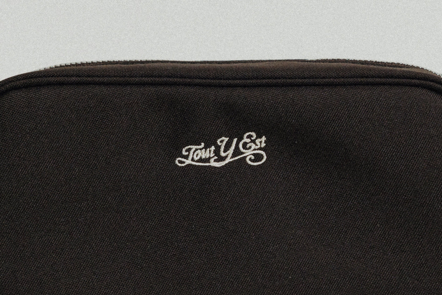 POCHETTE PAVÉ BROWN