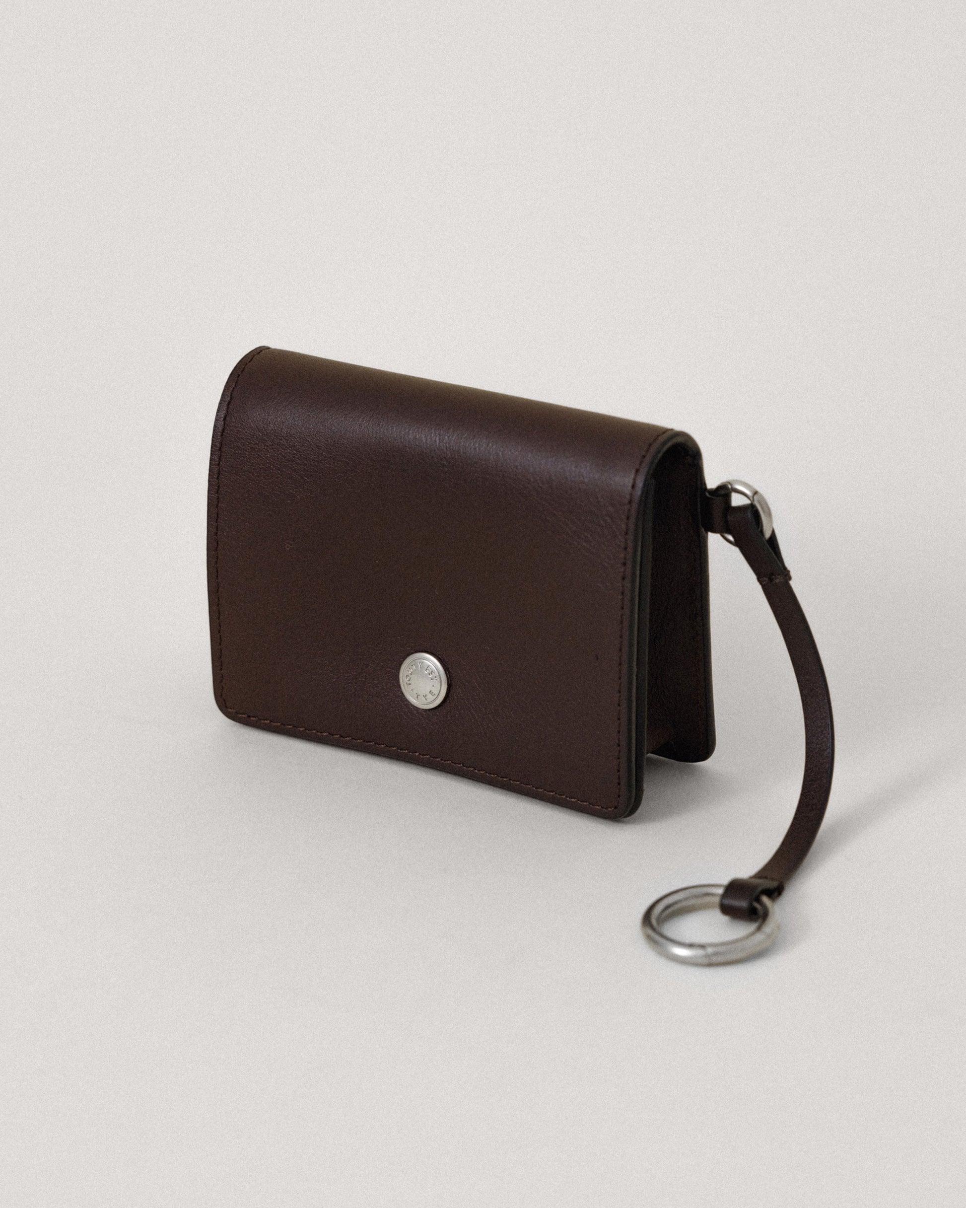 POCHETTE CLÉS CARRÉE BROWN