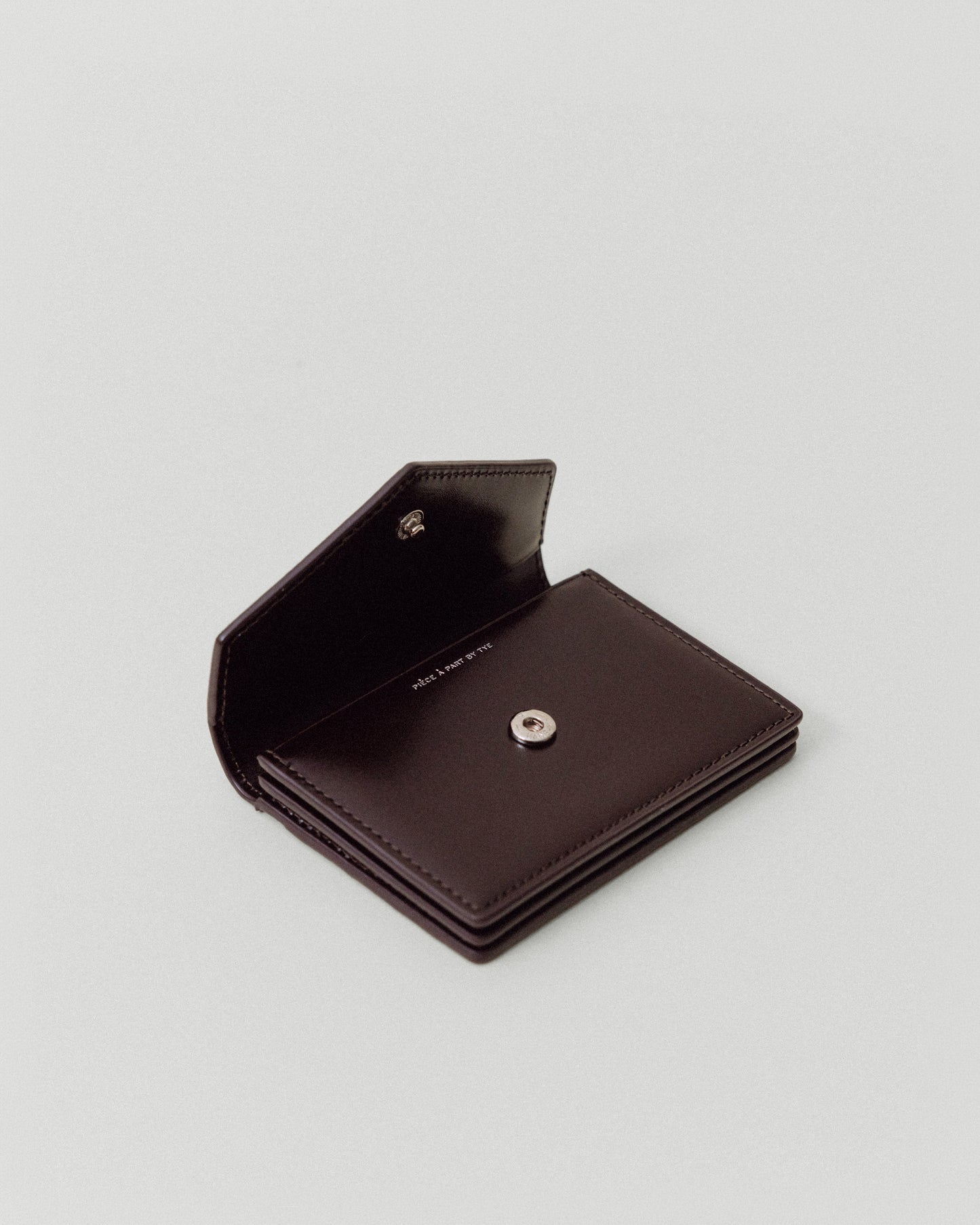 PORTE CARTES SNAP BROWN