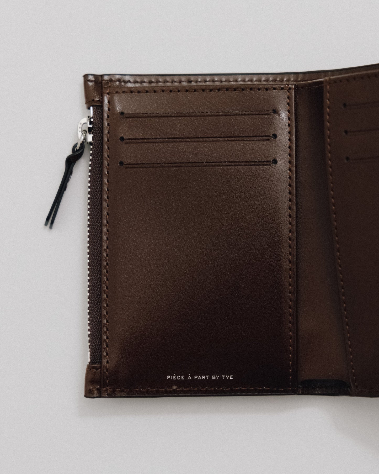 PORTEFEUILLE SNAP BROWN