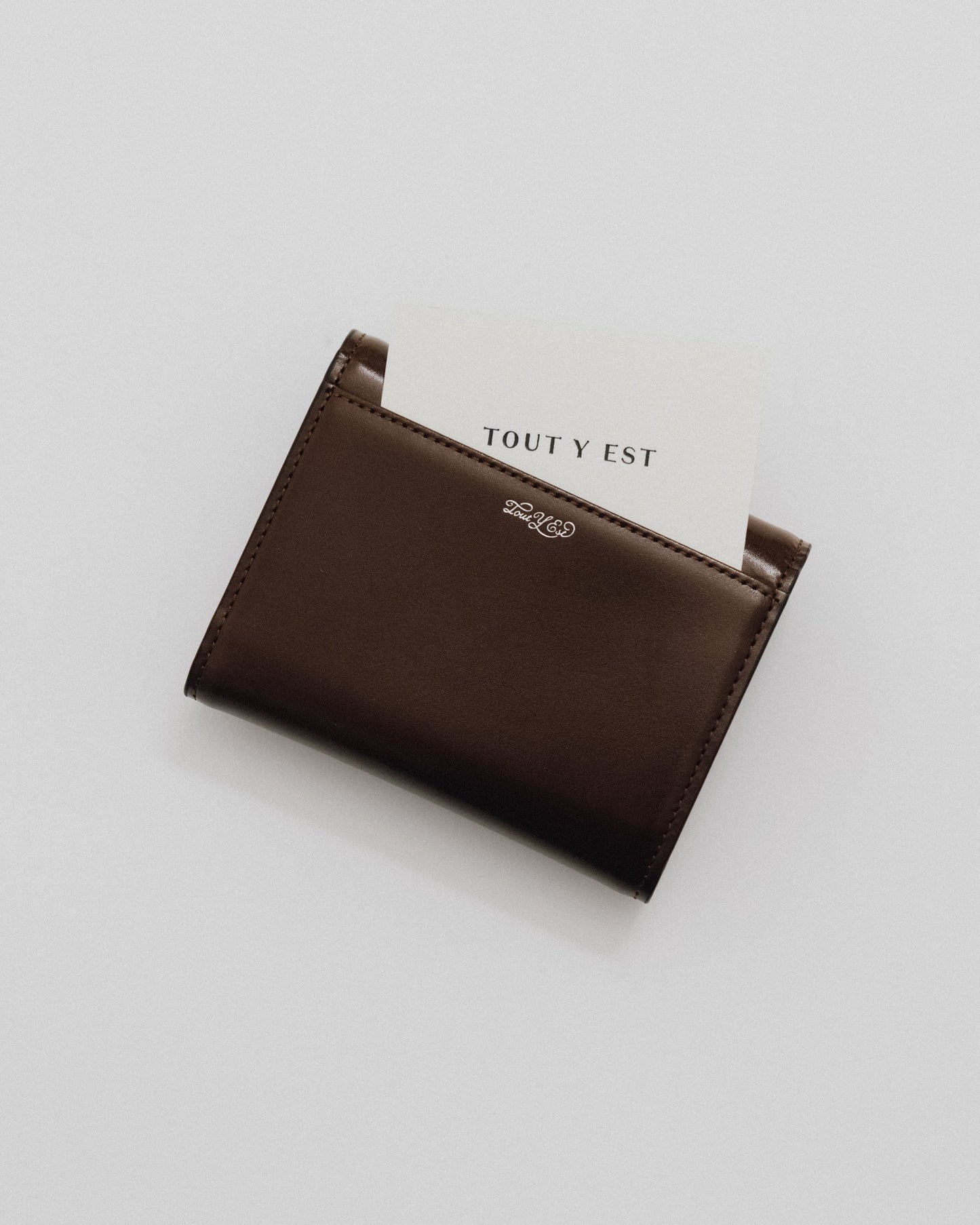 PORTEFEUILLE SNAP BROWN