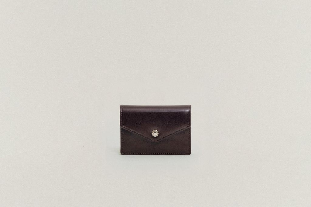 PORTE CARTES SNAP BROWN