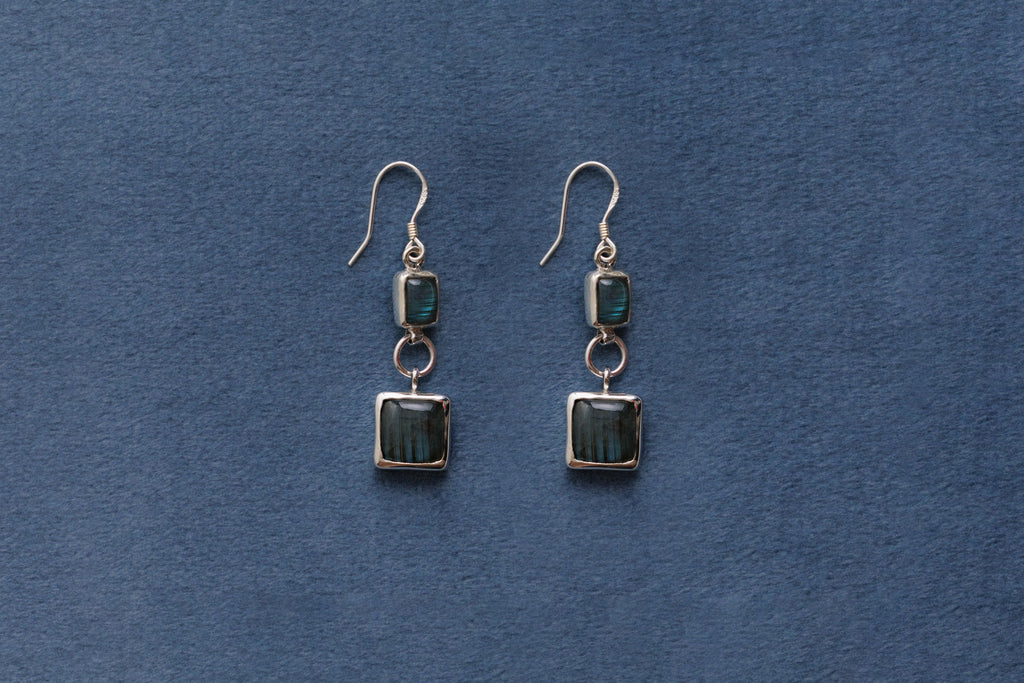 EARRINGS DOUBLE CARRÉ
