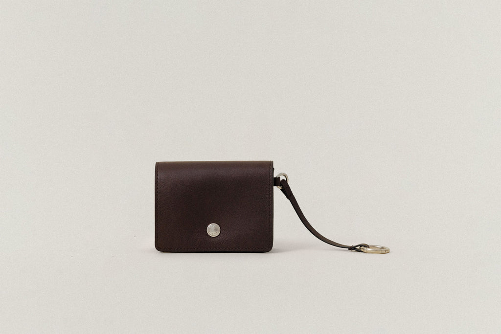 POCHETTE CLÉS CARRÉE BROWN