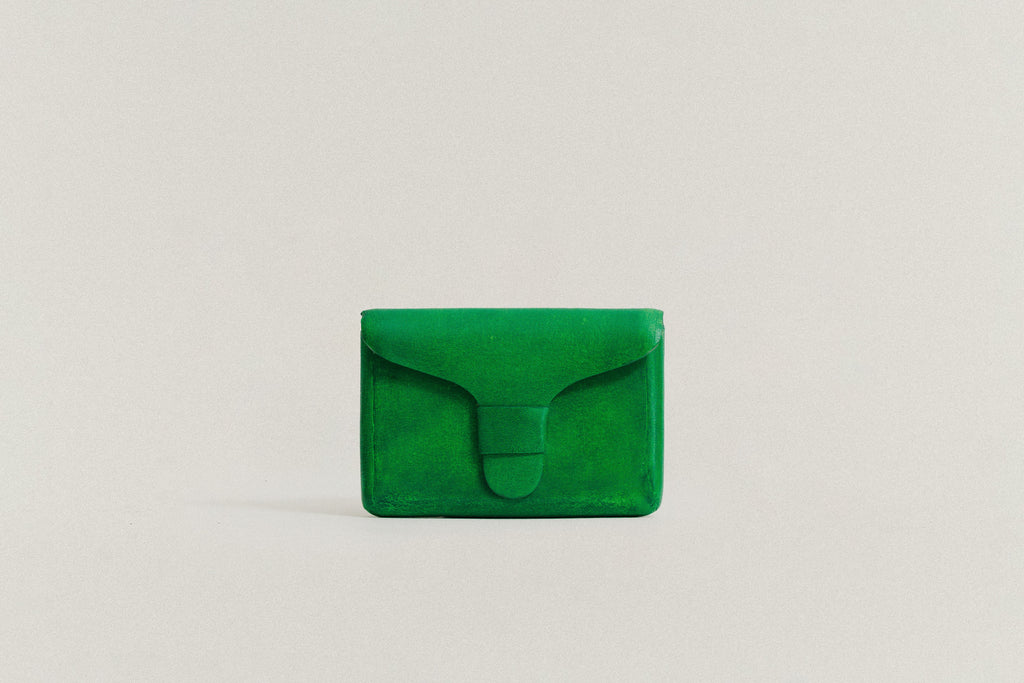 PORTE CARTES FLORENCE LIGHT GREEN