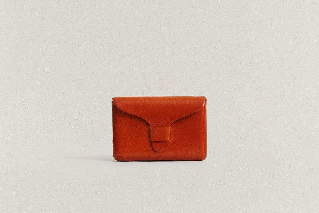 PORTE CARTES FLORENCE ORANGE