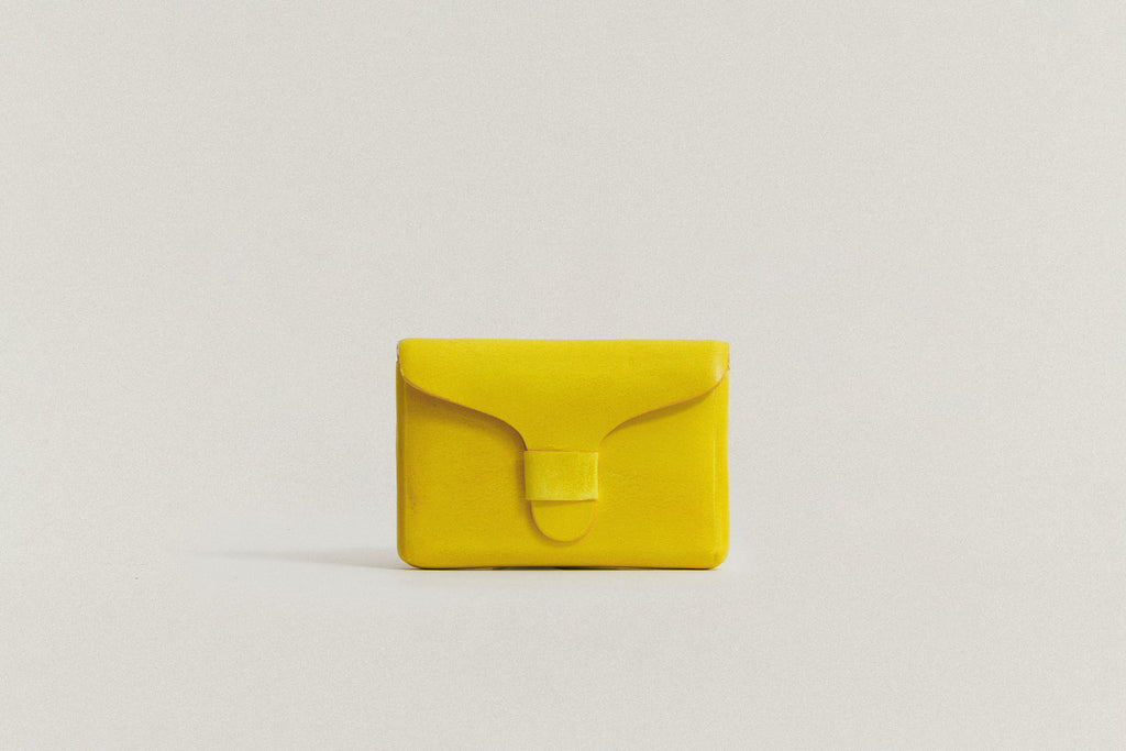 PORTE CARTES FLORENCE YELLOW