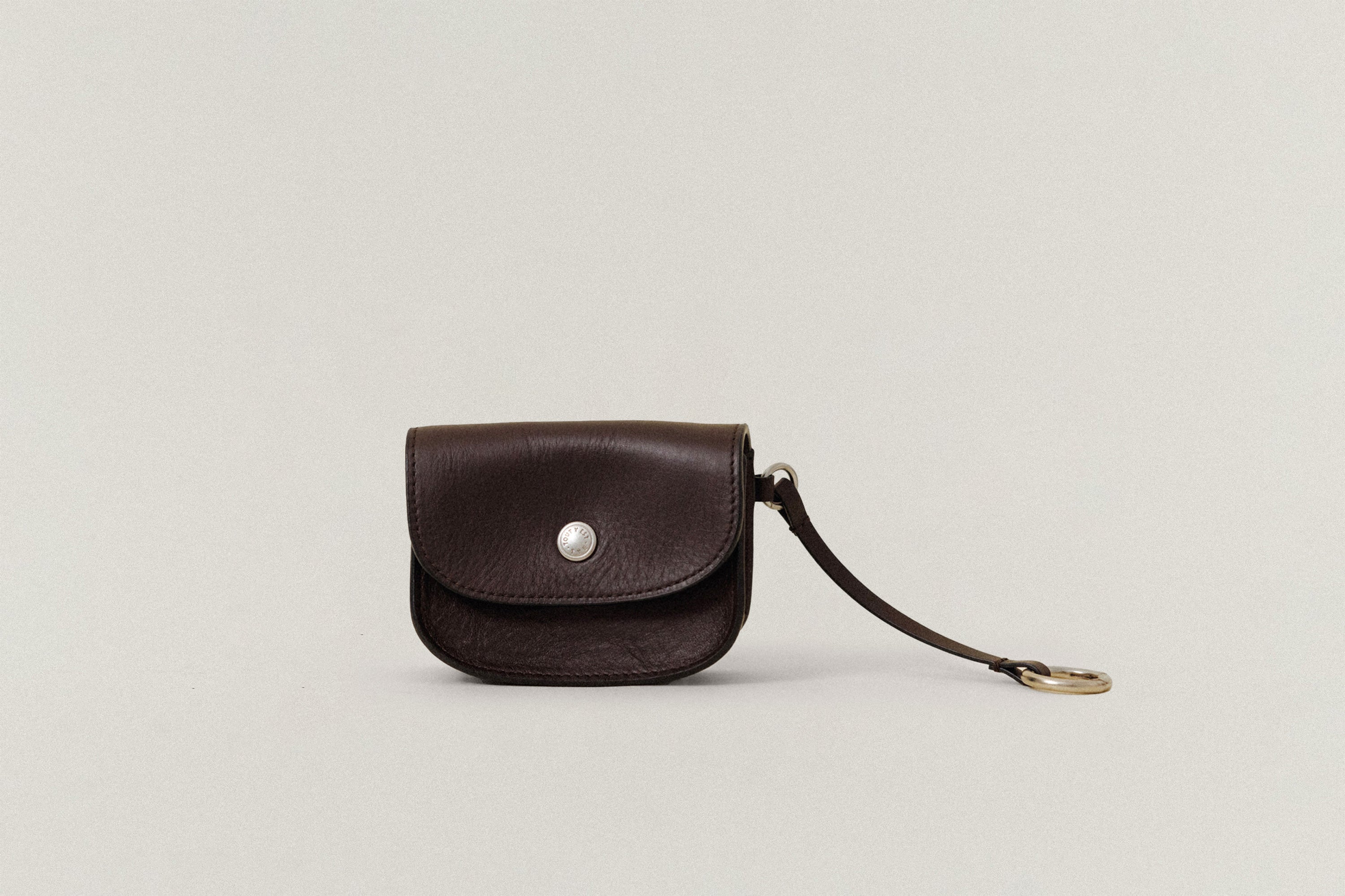 【TOUT Y EST】 POCHETTE CLES SABOT POCHETTE CLÉS SABOT BROWN – TOUT Y EST EN