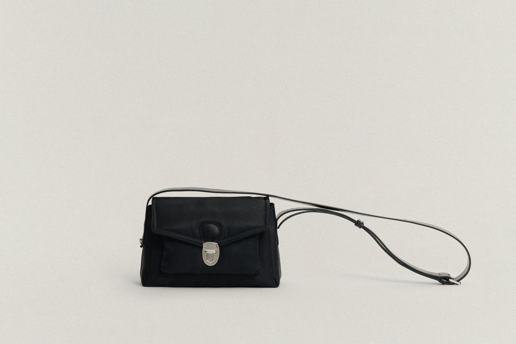 SAC VOLET TOILE SMALL BLACK