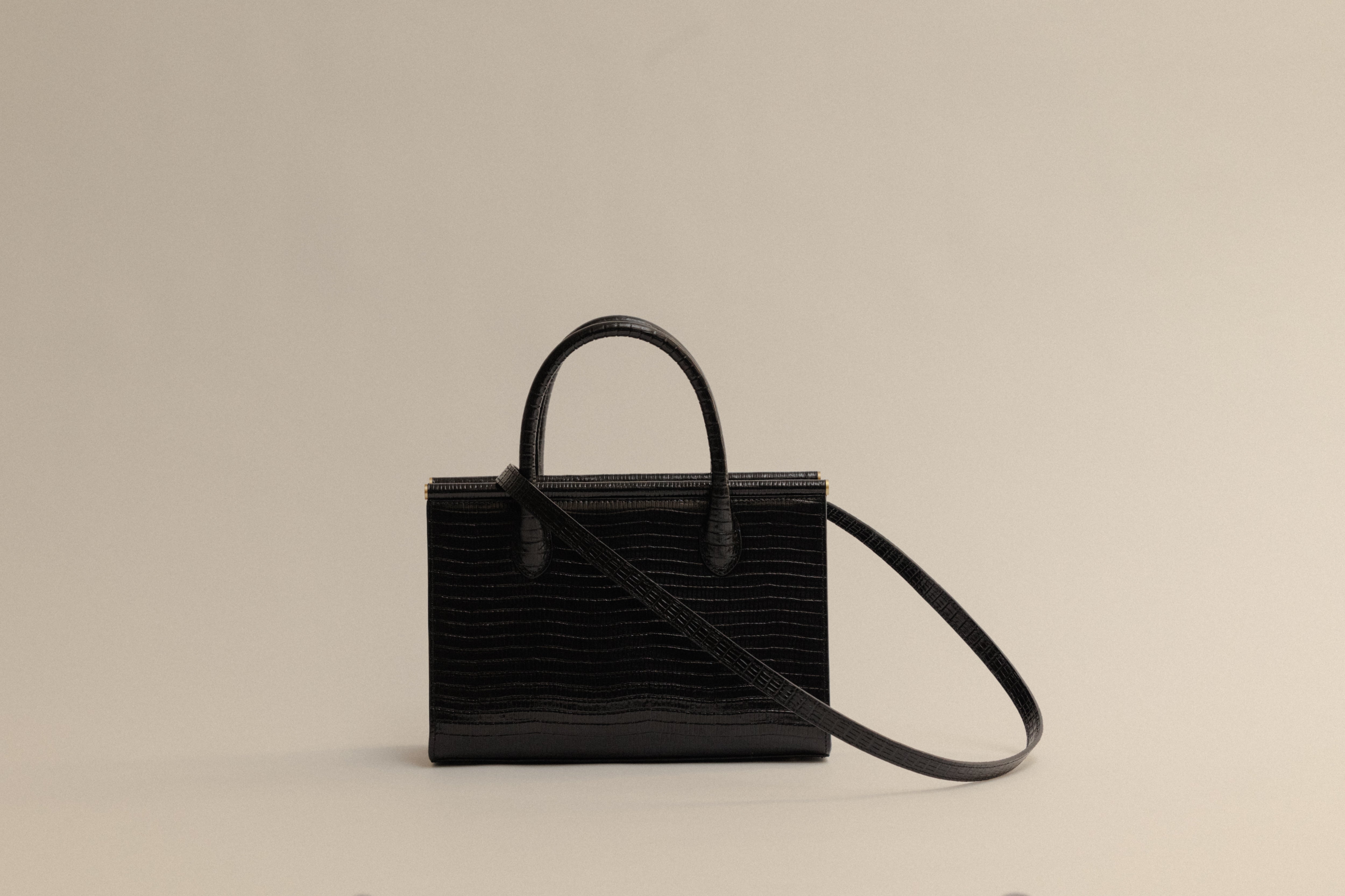 SAC PARALLÈLE MINI LIZARD BLACK – TOUT Y EST EN SAC PARALLÈLE MINI LIZARD BLACK – TOUT Y EST EN