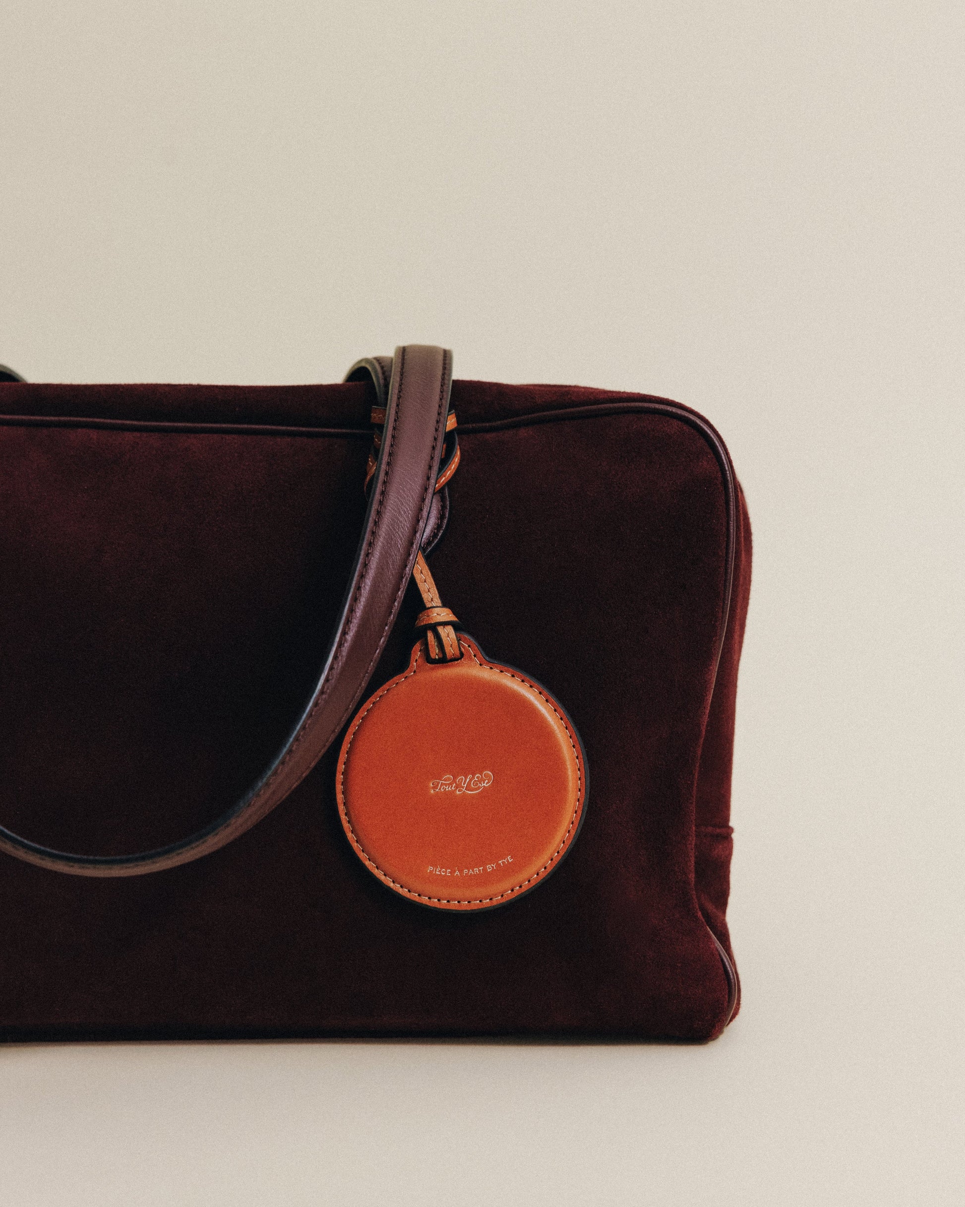 MIROIR PENDENTIF TAN