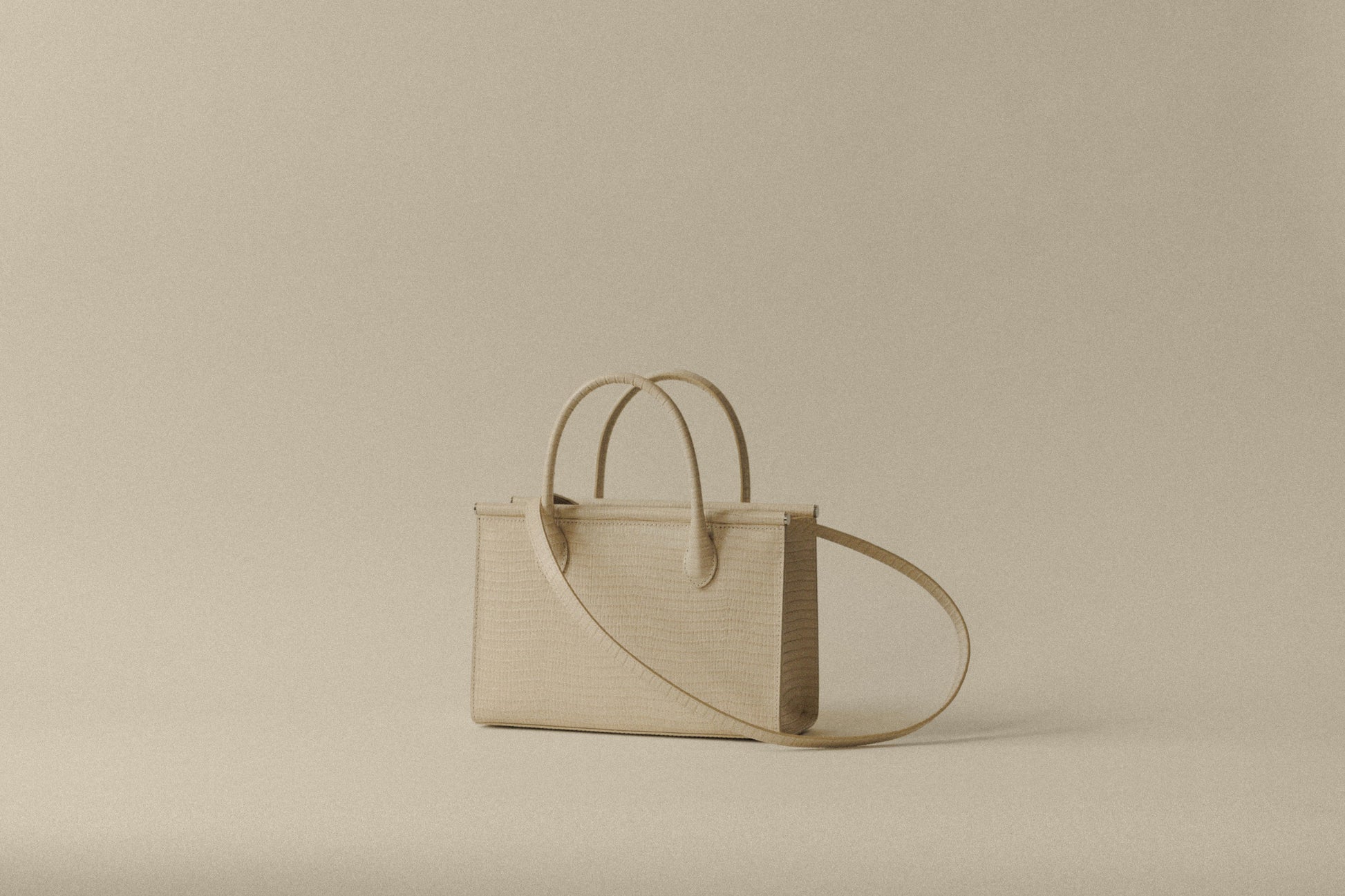 SAC PARALLÈLE MINI LIZARD WHITE