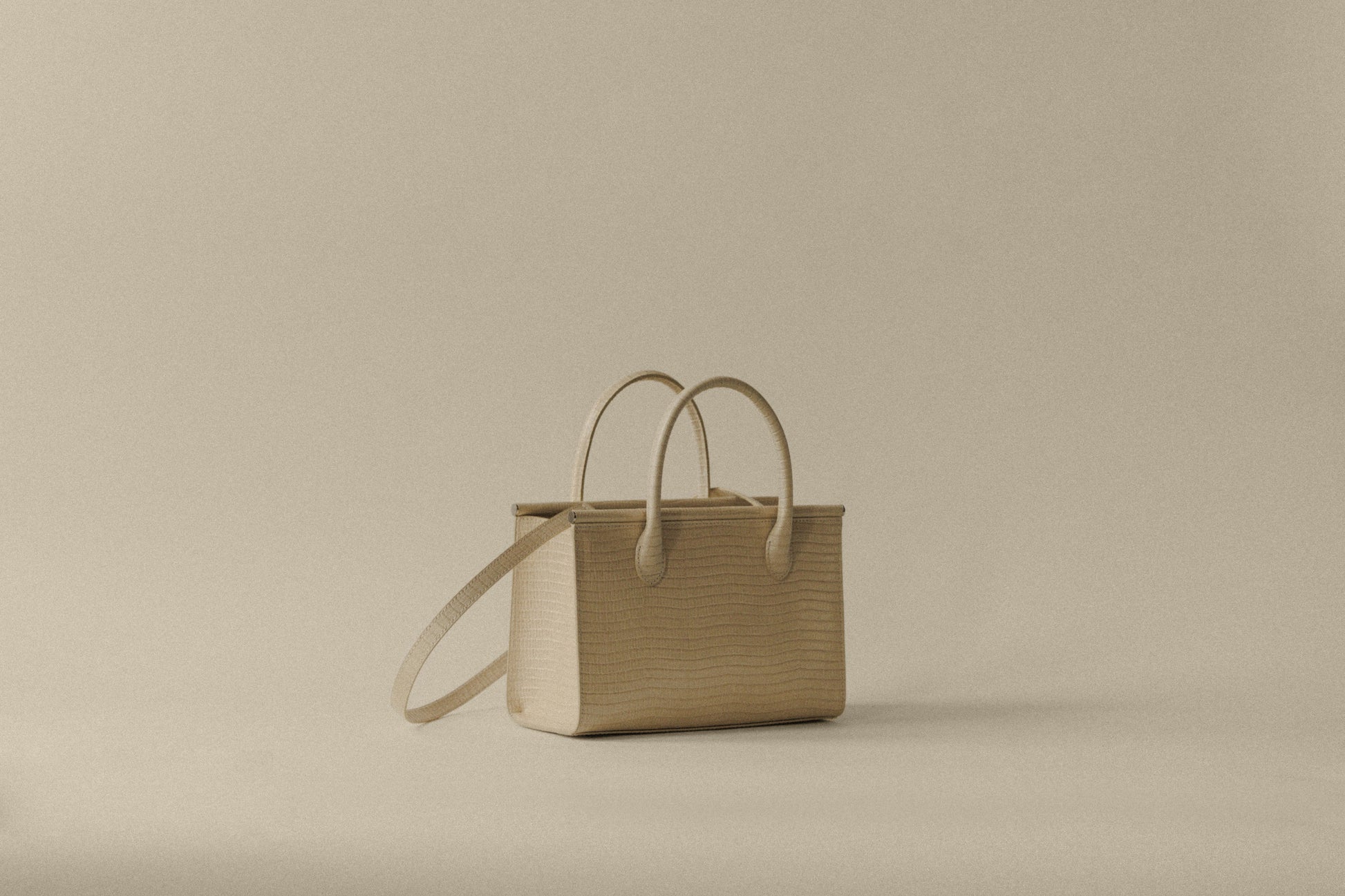 SAC PARALLÈLE MINI LIZARD WHITE