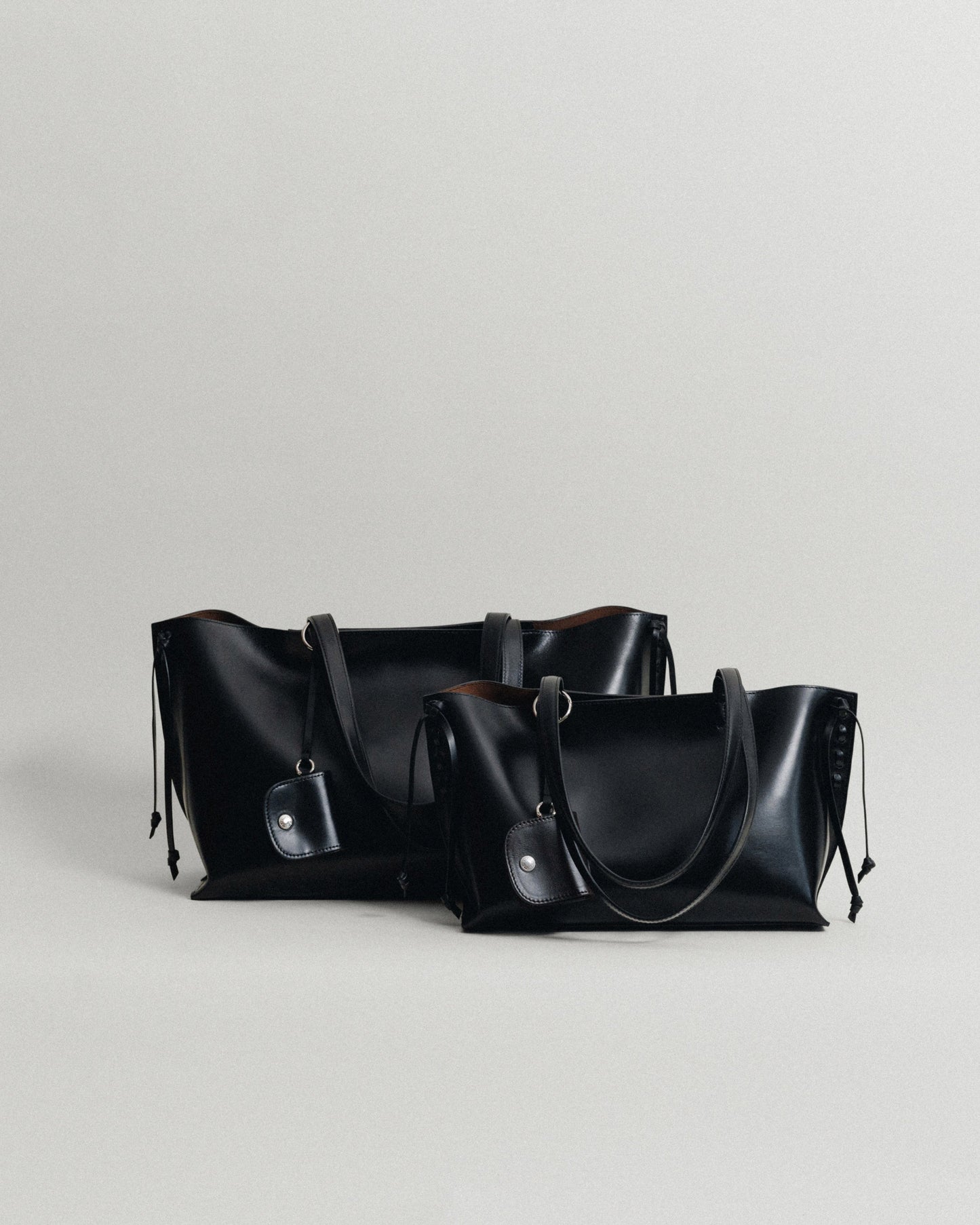 SAC TRESSÉ SMALL BLACK