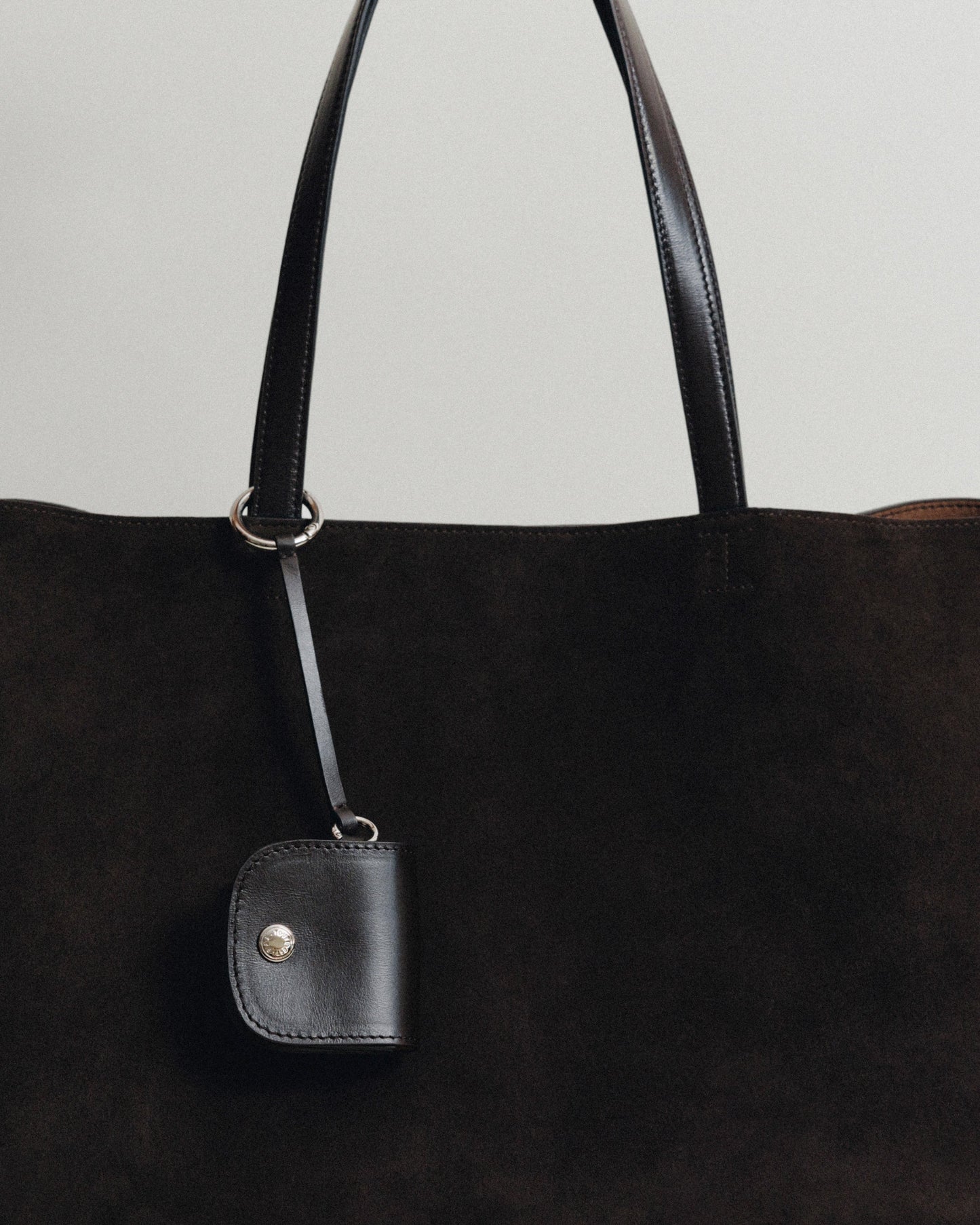 SAC TRESSÉ SUEDE BROWN