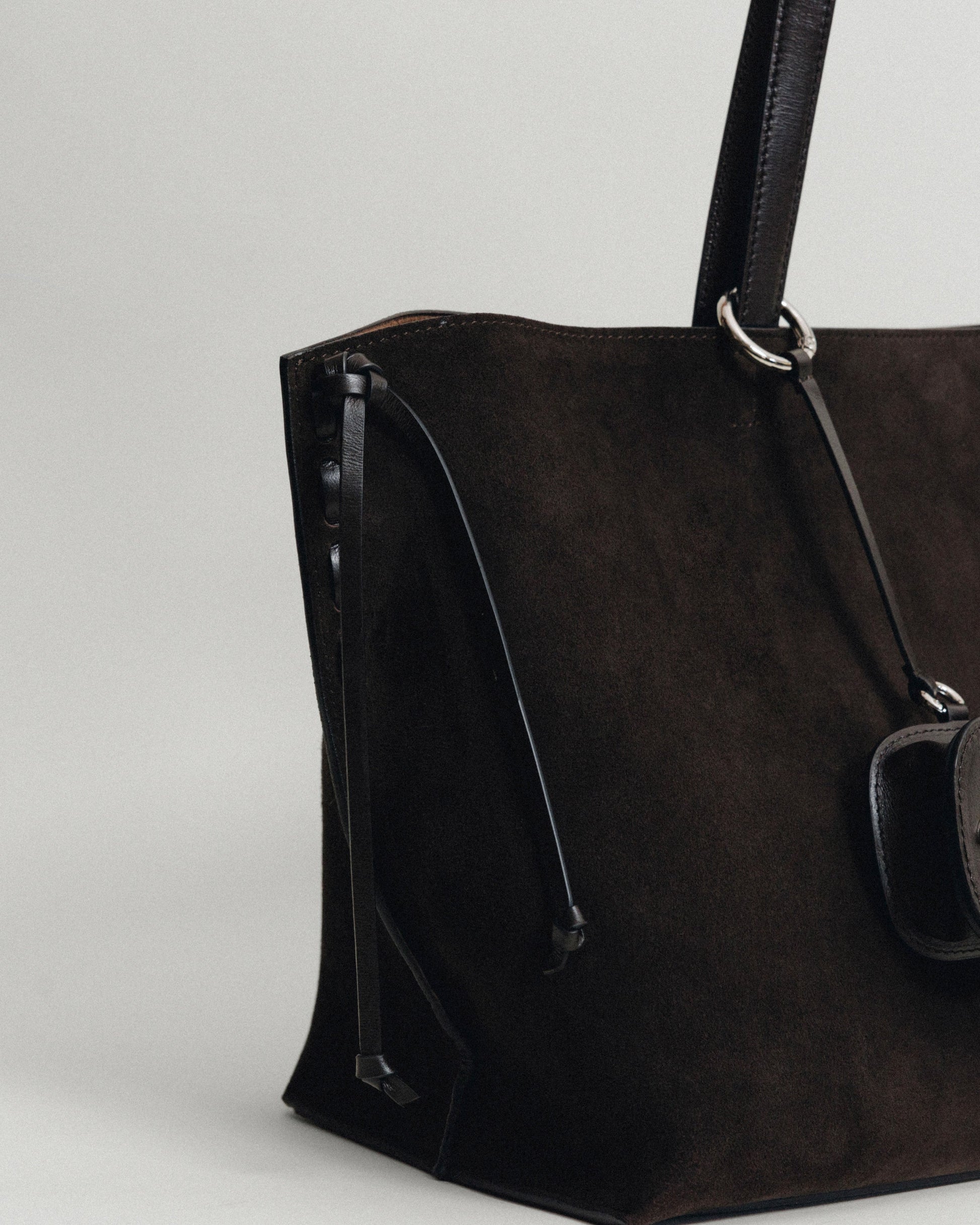 SAC TRESSÉ SUEDE BROWN