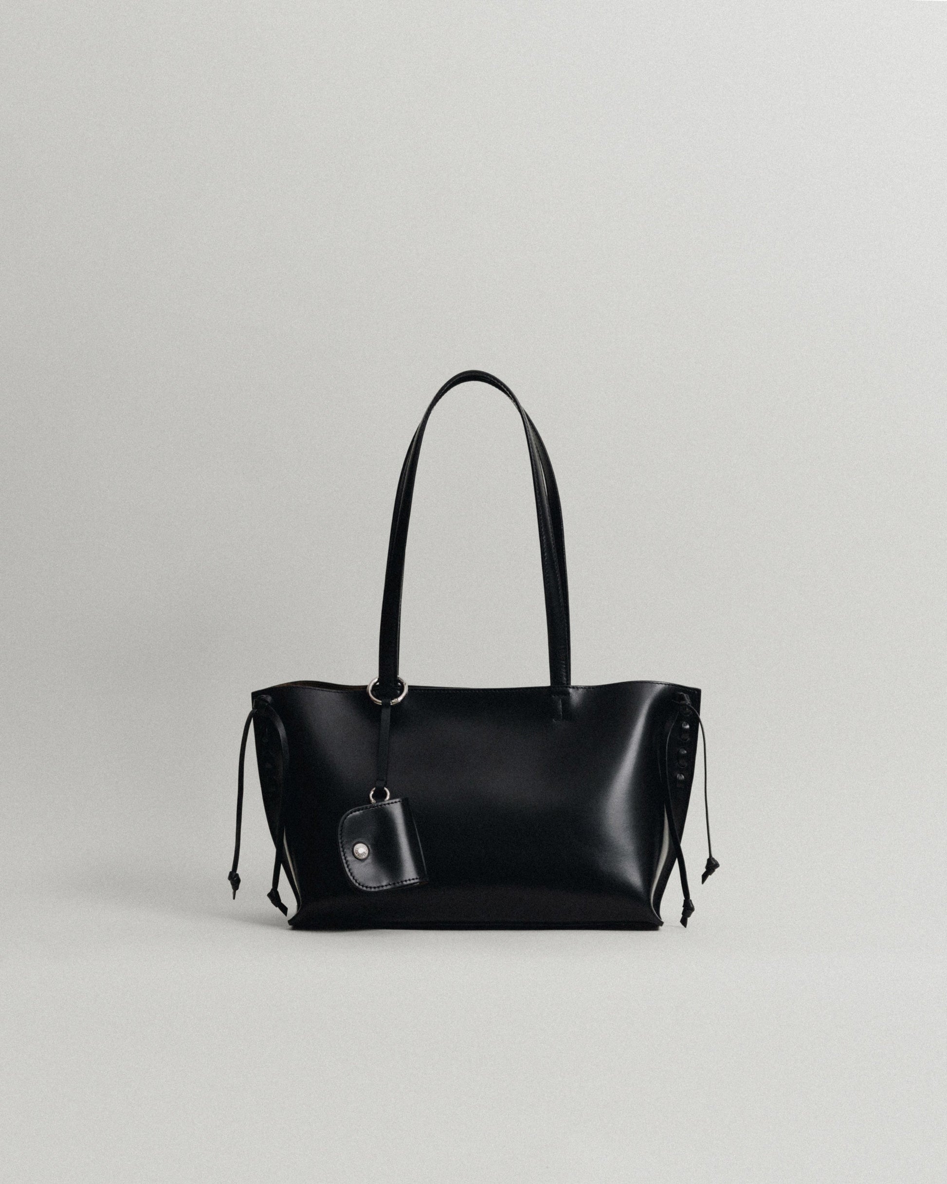 SAC TRESSÉ SMALL BLACK