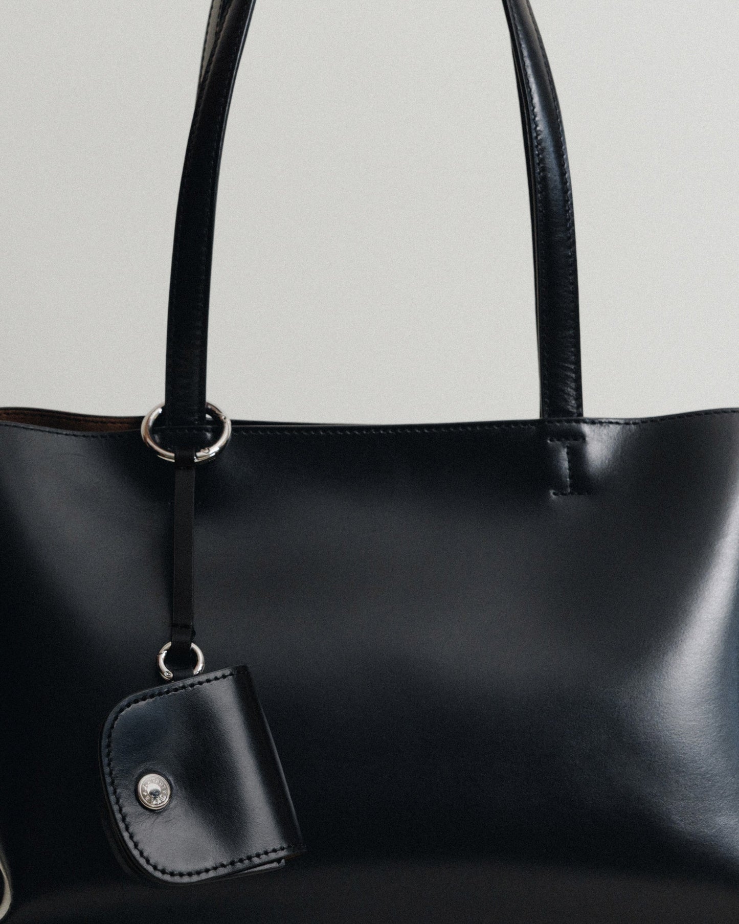SAC TRESSÉ SMALL BLACK