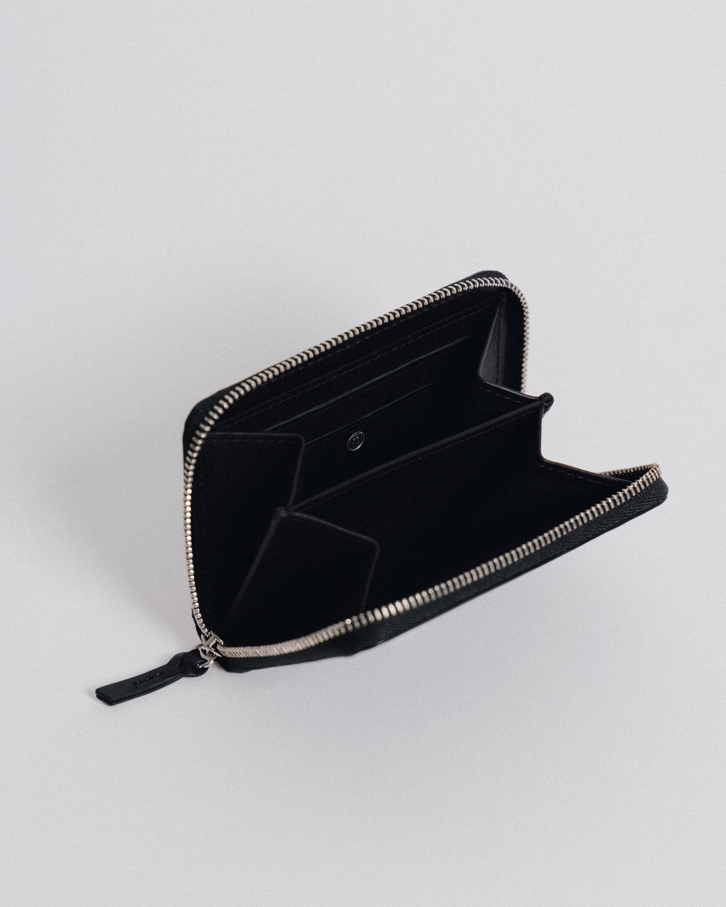 PORTE CARTES ZIPPÉ BLACK