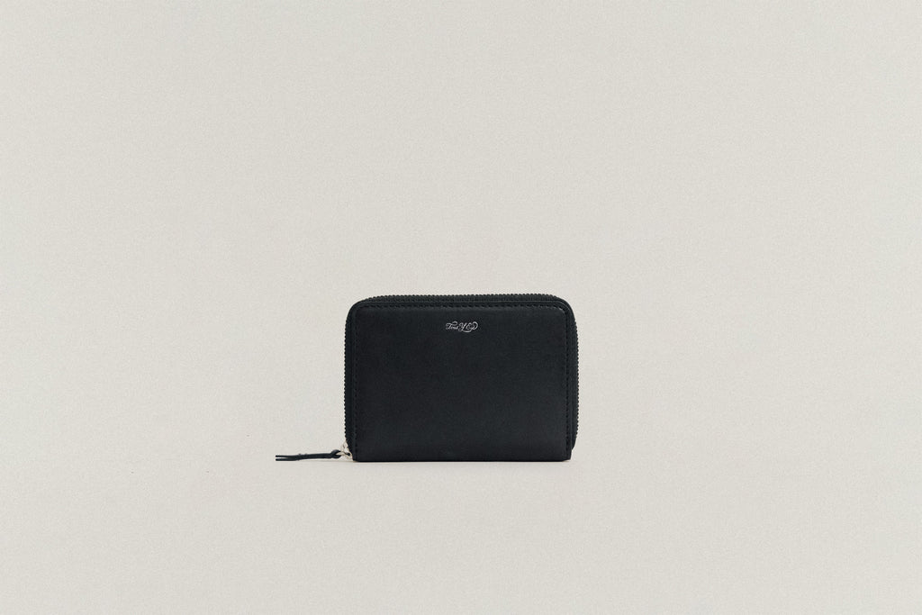 PORTE CARTES ZIPPÉ BLACK